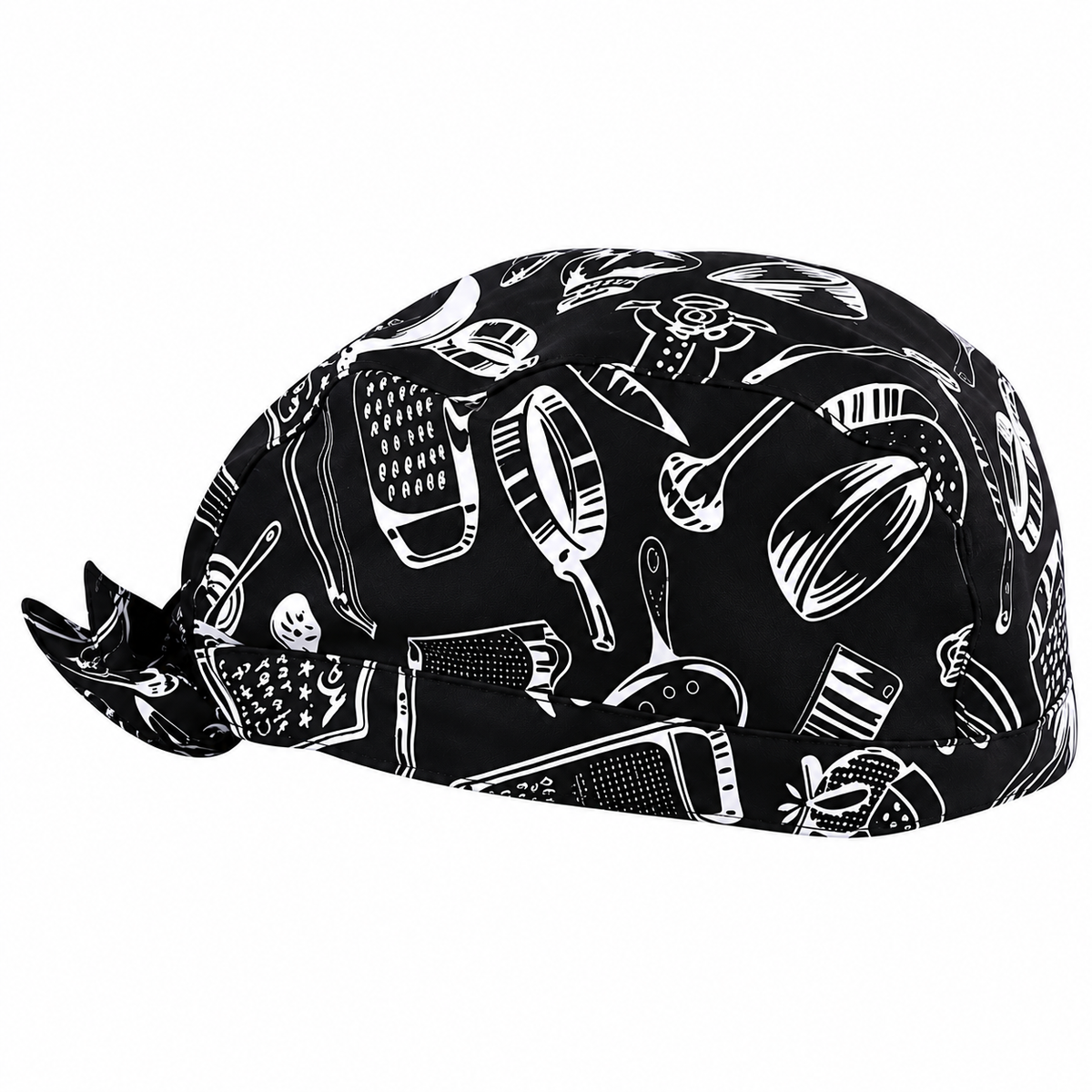 Bandana da lavoro 100% cotone Made in Italy per cuoco, cod. 8170