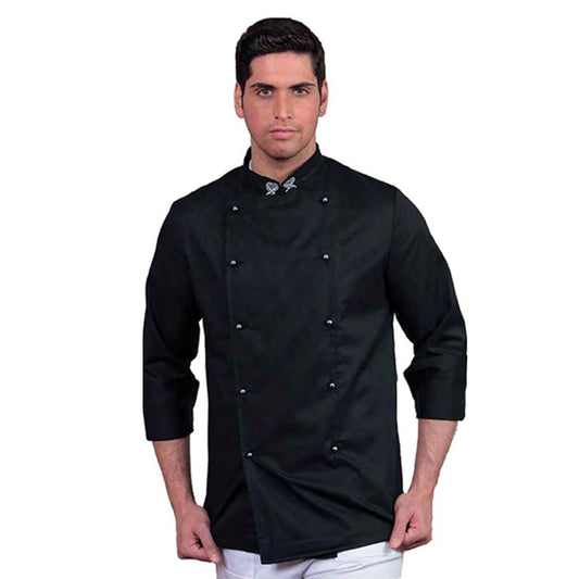Giacca chef "cutlery" NERO cod:0377