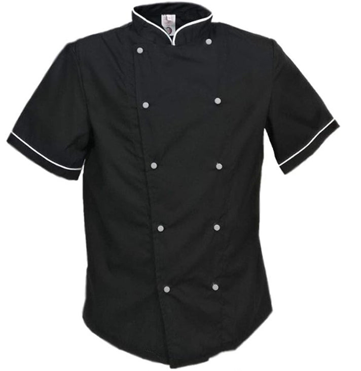Giacca cuoco "light" nero cod: 7693