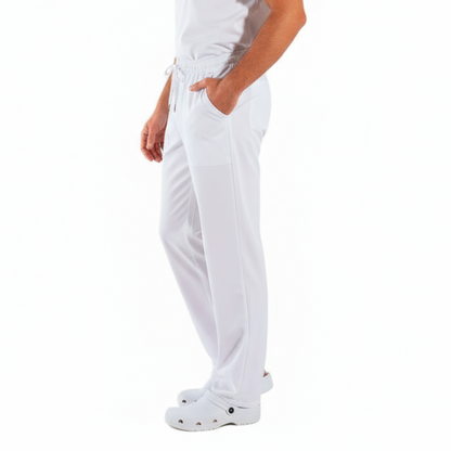Pantalone da lavoro Unisex SLIM FIT "BIANCO" cod: 1805