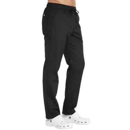 Pantalone da lavoro nero "regular-fit" cod:7821