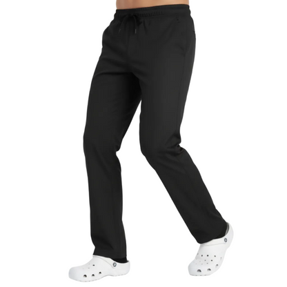 Pantalone da lavoro nero "regular-fit" cod:7821