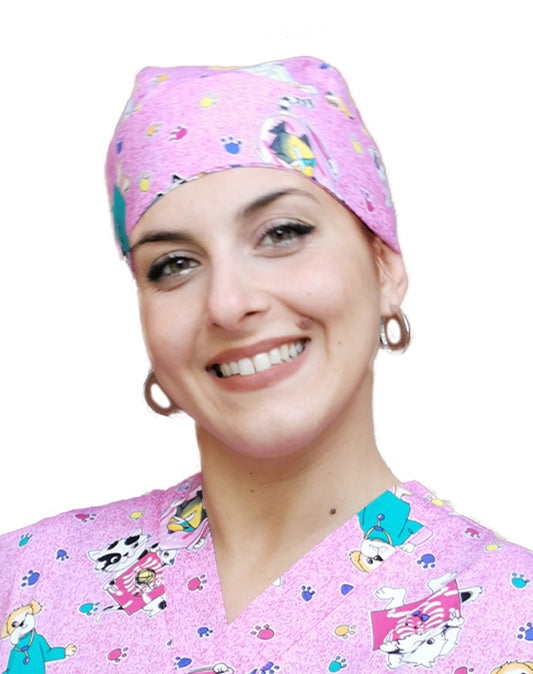 Bandana fumetto colorata "rosa" cod: 1812