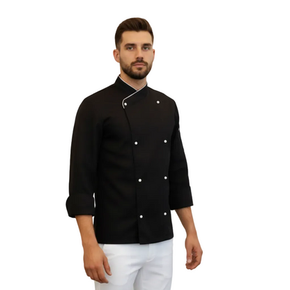 Giacca cuoco-chef "nero slim" cod: 7685