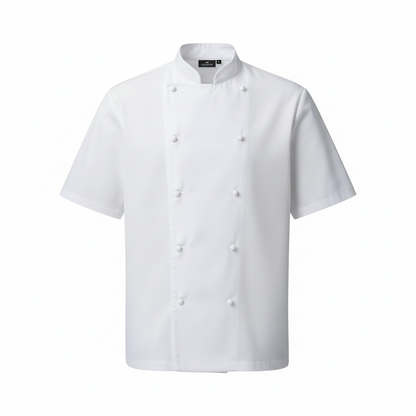 Giacca da cuoco,pasticciere,panettiere,cotone mezza manica cod: 30922