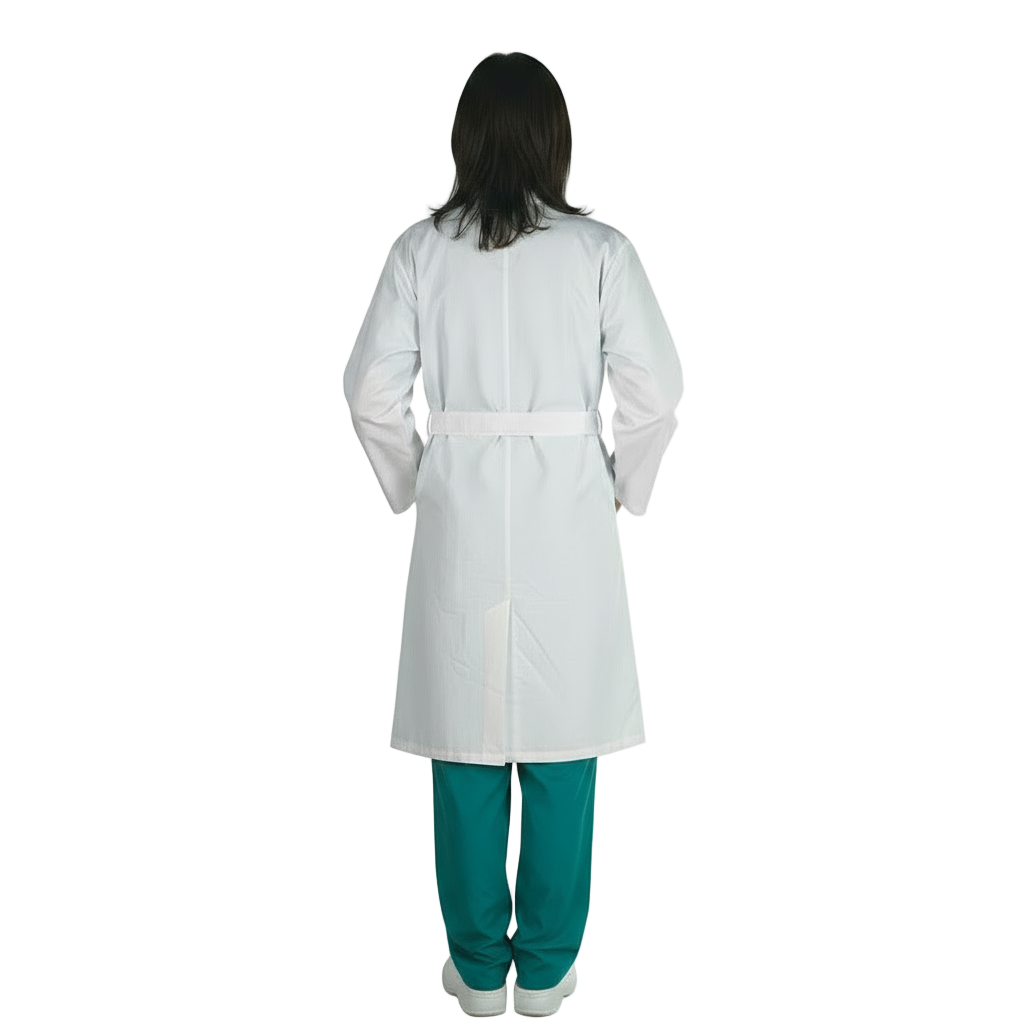 Camice da laboratorio,da lavoro donna,100% cotone pesante cod: 2507