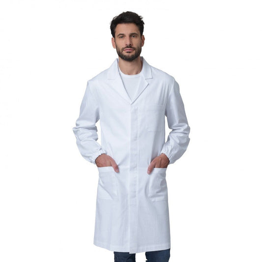 Camice da Laboratorio Cotone Pesante con Bottoni Automatici – COD: 26922