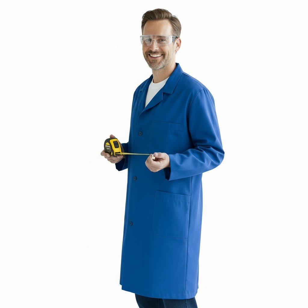 Camici da uomo multiuso "blue royal" cod: 9093