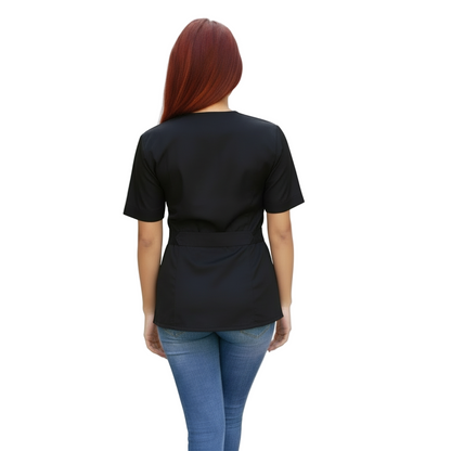 Casacca zip nero MM cod: 6930