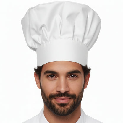 cappello cuoco unisex "bianco" cod :8064