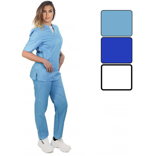 Divisa da lavoro donna, scollo "cuore cod: "8385"