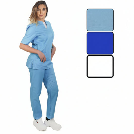 Divisa da Lavoro Donna Scollo Cuore Mezza Manica – COD: 8385