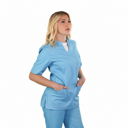 Divisa da Lavoro Donna Scollo Cuore Mezza Manica – COD: 8385