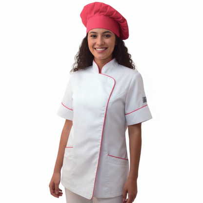 Giacca Cucina Donna,Cotone 100% Made in italy cod: 2222