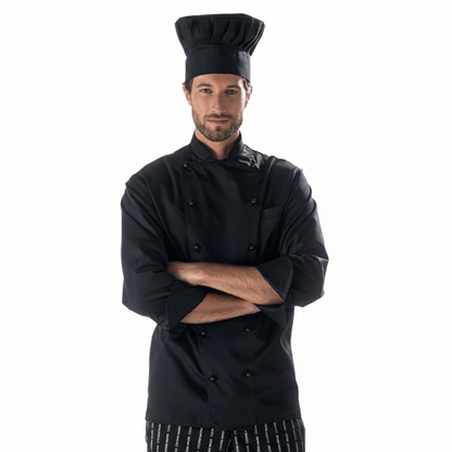 Giacca da Cuoco UNISEX per Chef, Scuola e Ristorante, Bottoni, Cotone Made in Italy – COD: 11022