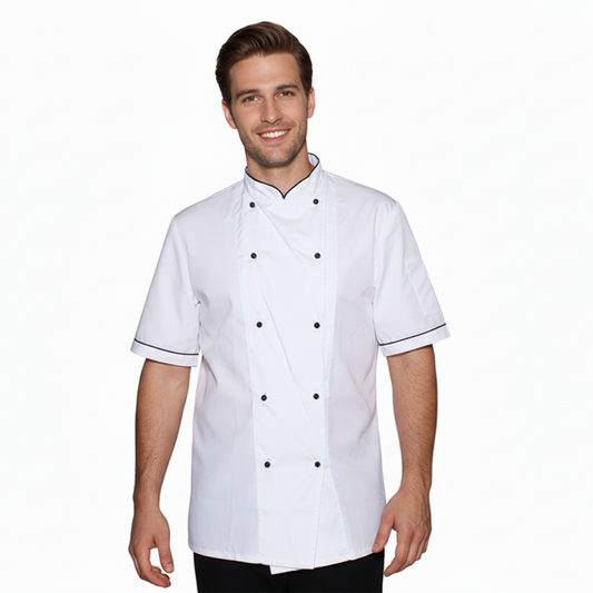 Giacca cuoco "light" bianco cod: 7692