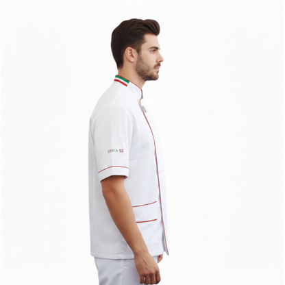 Giacca pizzaiolo "bianco" cod:8026