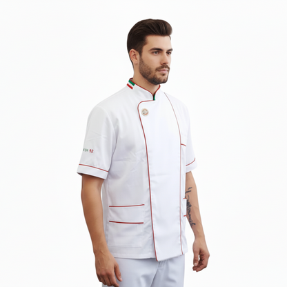 Giacca pizzaiolo "bianco" cod:8026