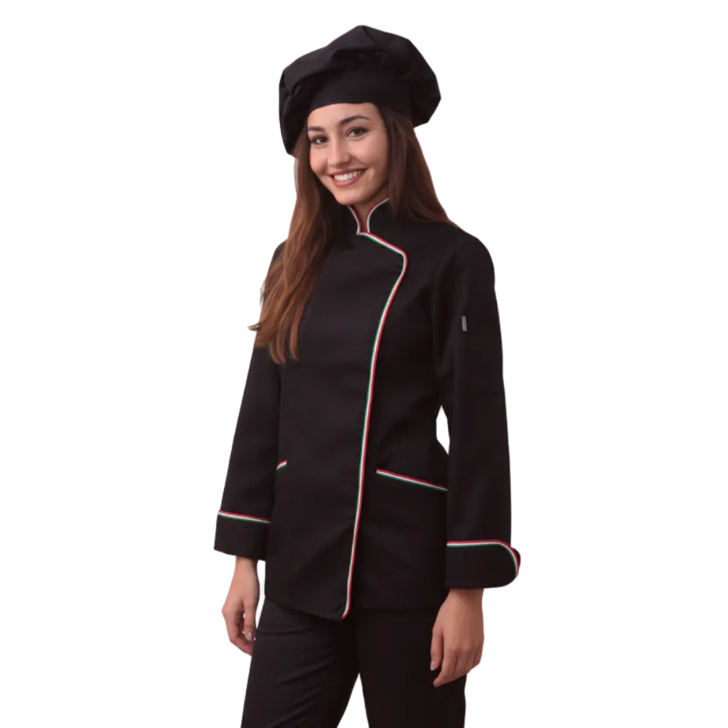 Giacca Cucina Donna,Cotone 100% Made in italy cod: 2222