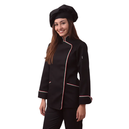 Giacca Cucina Donna,Cotone 100% Made in italy cod: 2222