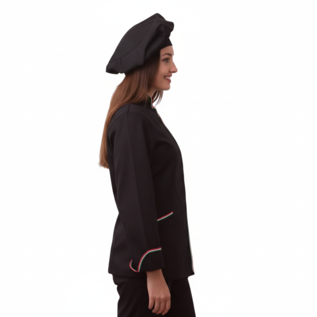 Giacca Cucina Donna,Cotone 100% Made in italy cod: 2222