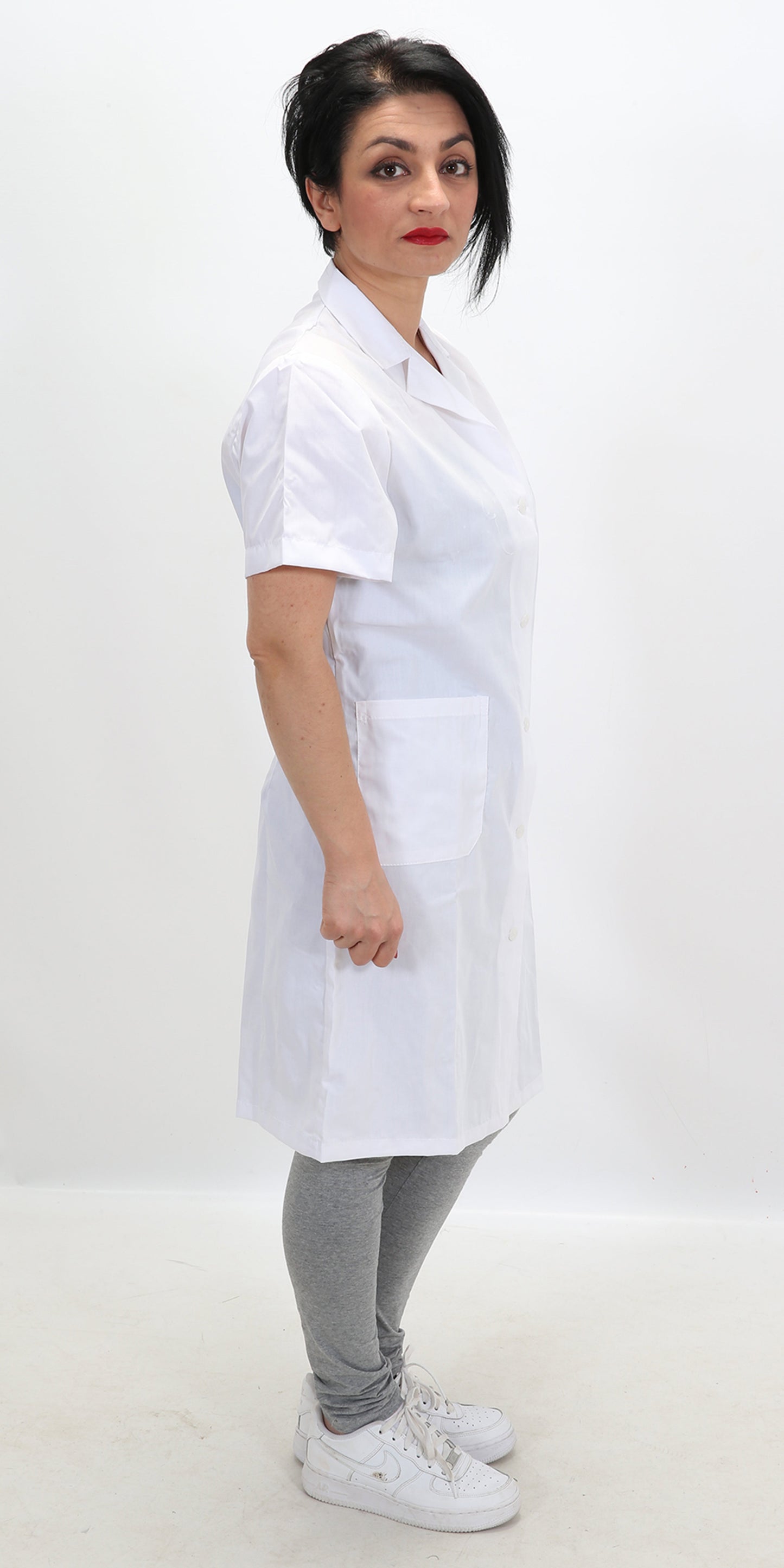 Camice da lavoro donna BIANCO,Mezza manica cod: 2204