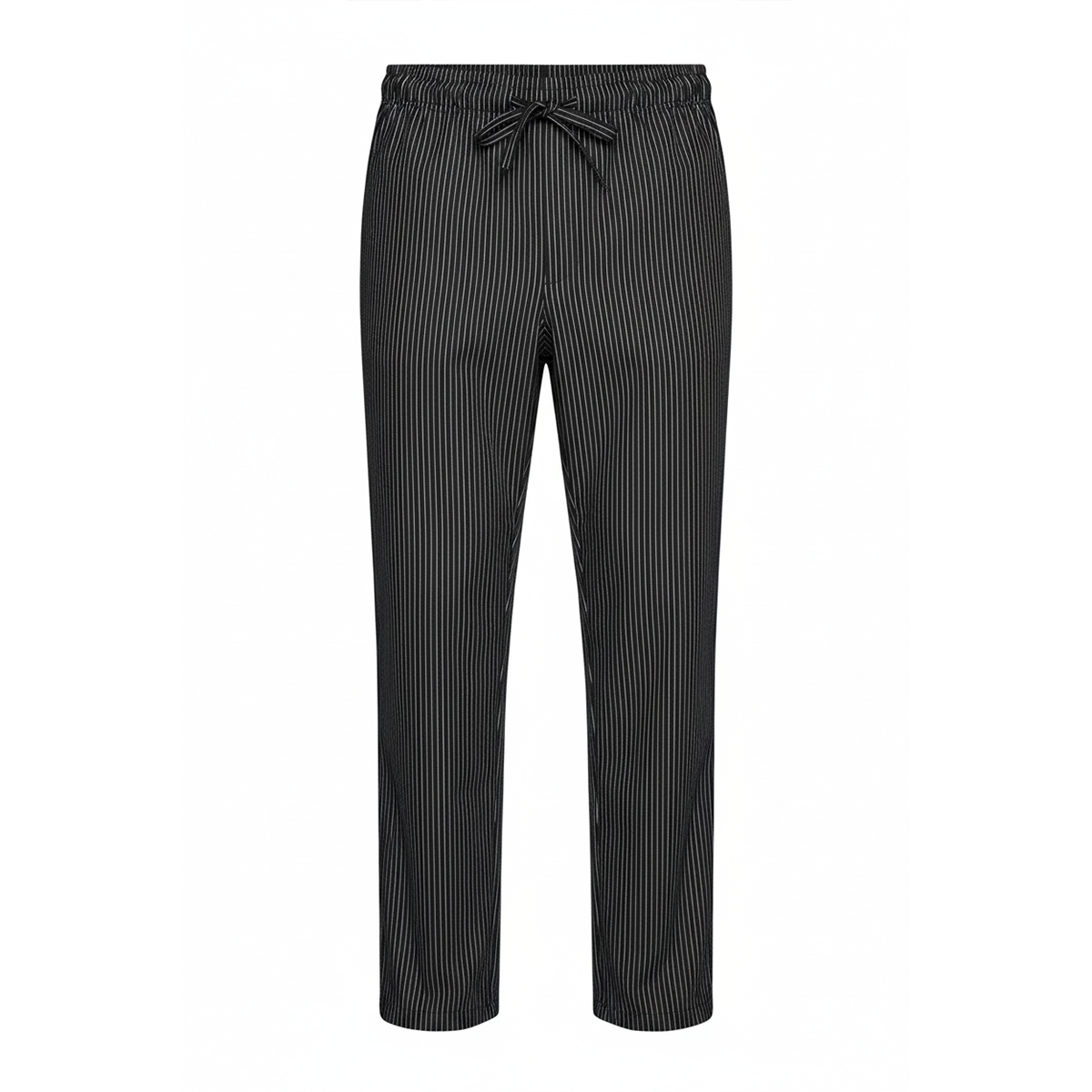 Pantaloni da cuoco regular-fit "nero gessato" cod:8944