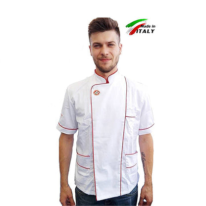Giacca pizzaiolo "bianco" cod:8026