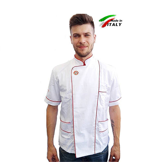 Giacca pizzaiolo "bianco" cod:8026
