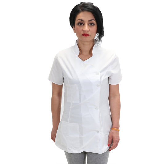 Casacca da lavoro,camice slim bianco "mod londinese" COD: 7050